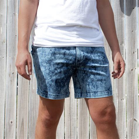 Mens Stretch Denim Shorts And Jorts 7 Inseam Bearbottom Clothing