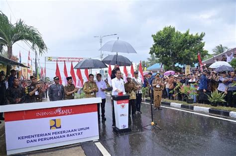 Jokowi Resmikan Sejumlah Proyek Infrastruktur Sulteng Ini Daftarnya