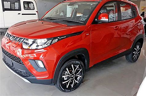 2017 Mahindra KUV100 Facelift NXT India Launch Price Specs Features