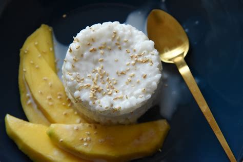 STICKY RICE MIT MANGO THAI DESSERT Thai Dessert Kochen Und Backen