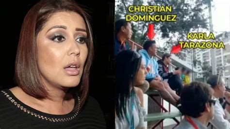 Karla Tarazona Y Christian Dominguez Responde Sobre Sus Encuentros Y