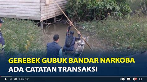 Gerebek Gubuk Milik Bandar Narkoba Di Tangga Buntung Palembang Ada