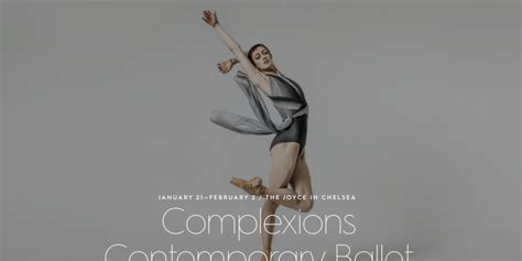 Complexions Contemporary Ballets 26th Season At The Joyce Theater