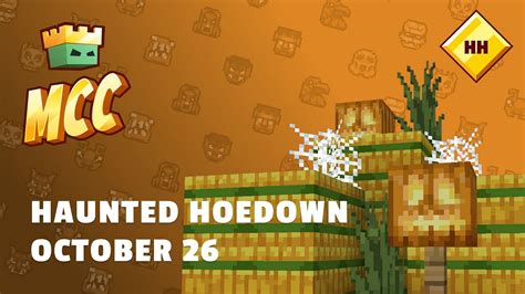 Minecraft Championship Mcc Haunted Hoedown Date Time And Where To