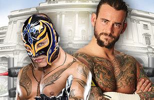 WWE In Live REY MYSTERIO Vs CM PUNK