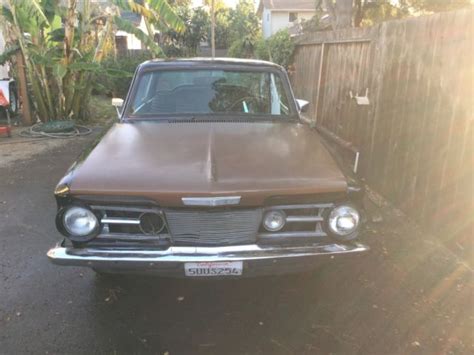 Plymouth Barracuda Project Car Rare Mexican Model Slant Speed