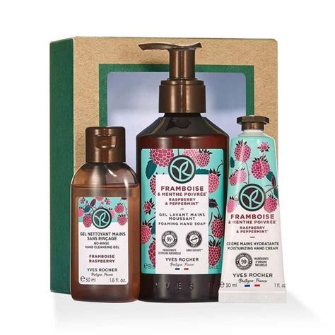 Promo Coffret Mains Framboise Menthe Poivr E Chez Yves Rocher