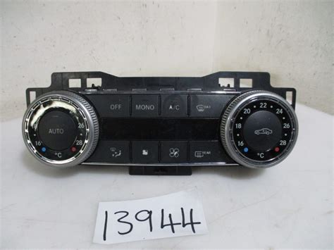 2010 MERCEDES BENZ W204 C200CGi CLIMATE CONTROL UNIT Partland Auto Parts