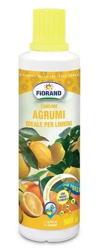 Il Numero Del Risparmio Fiorand Concime Liquido Per Agrumi E Limoni