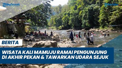 Wisata Kali Mamuju Ramai Pengunjung Di Akhir Pekan Tawarkan Udara