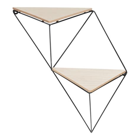 double triangular shelf cm man sanctuary