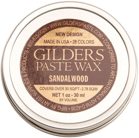 Baroque Art Gilders Paste 1oz Sandalwood Walmart