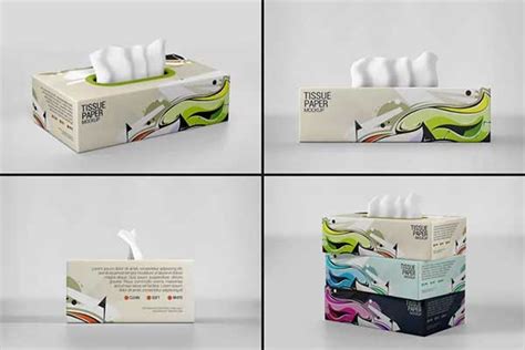 20 Tissue Box Mockups Free And Premium Psd Ai Formats