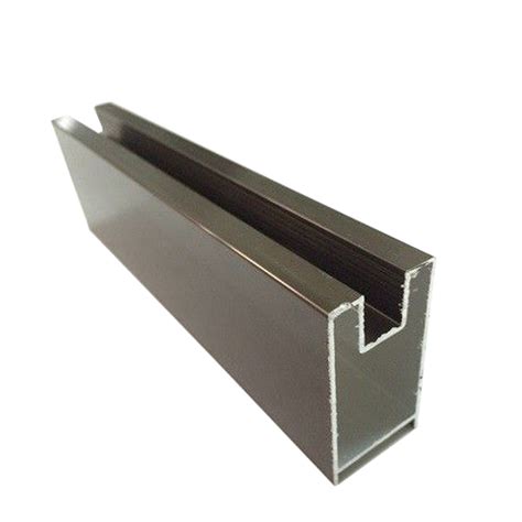 Aluminium U Shape Channel For Glass Railing Custom U Shape Channel