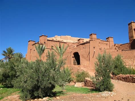 Kasbah Ait Ben Haddou En El Desierto Del Sahara Ouarzazate Marruecos