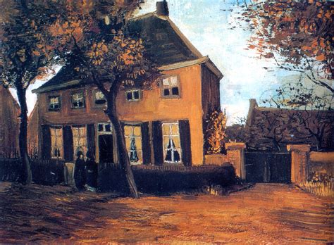 The Vicarage At Nuenen Vincent Van Gogh Wikiart Org