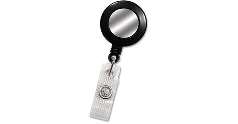 BRADY PEOPLE ID Badge Reel With Silver Sticker 2120 3101 B H