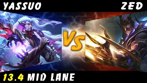 Yassuo Yasuo Vs Zed Mid Patch Yasuo Gameplay Youtube