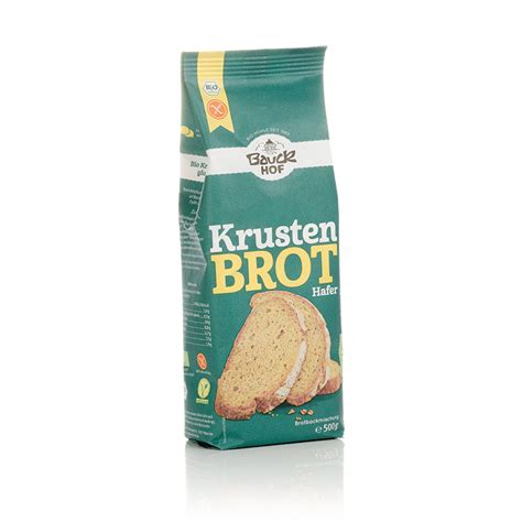 Bio Hafer Krustenbrot Glutenfrei Bauck G Kaufen M Hlenl Dle