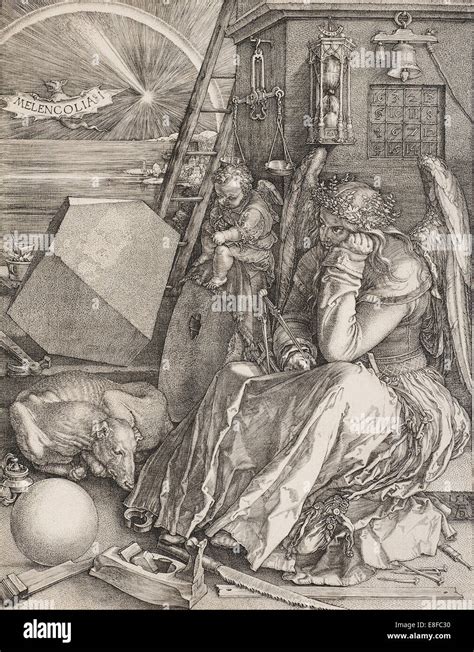 Melencolia I Artist Dürer Albrecht 1471 1528 Stock Photo Alamy