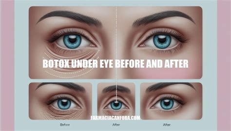 Botox Under Eye Before and After: A Comprehensive Guide