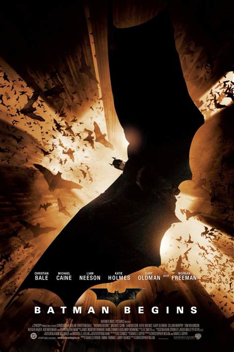 Batman Begins Poster 16.06.05. | Afiche de pelicula, Peliculas de arte, Póster de cine