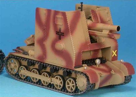 Modely tanků Sturmpanzer I Bison Master Fighter MF48568RU 15 cm sIG