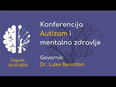 Dr Luke Beardon Najava Predavanja O Autizmu I Anksioznosti YouTube