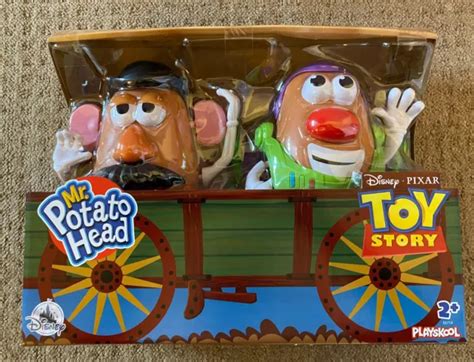 Disney Pixar Hasbro Playskool Toy Story Mr Potato Head Toy Box Playset