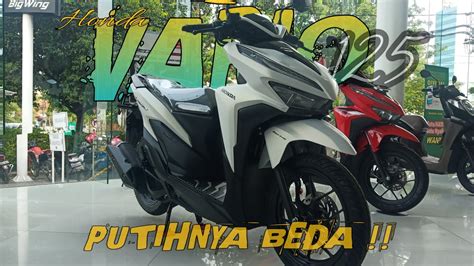 New Honda Vario 125 Cbs Iss Advance Matte White 2021 Spesifikasi