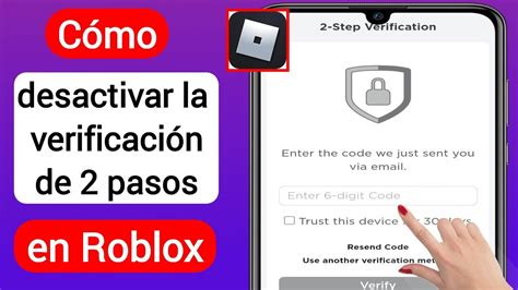 Cómo Desactivar La Verificación De 2 Pasos En Roblox 2023