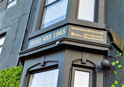 New Signage at The Clifton South Shields - The Clifton