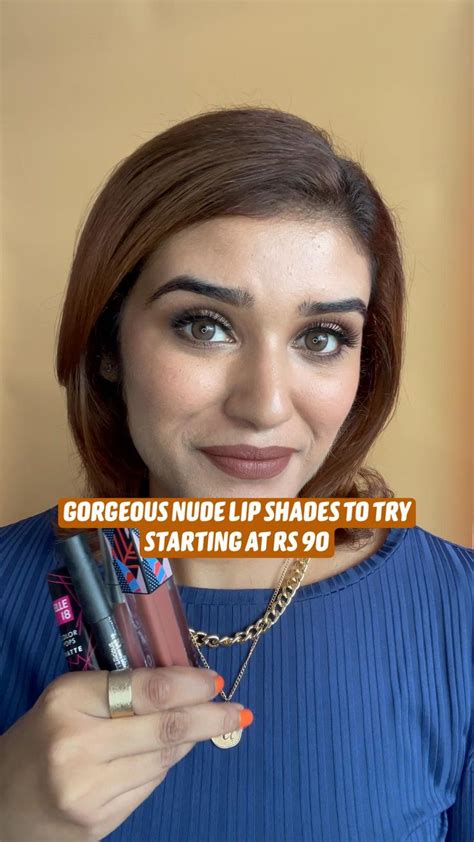 GORGEOUS NUDE LIP SHADES TO TRY STARTING AT RS 90 Lips Shades Nude