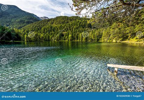 Austrian mountain lakes stock photo. Image of austrian - 92342938