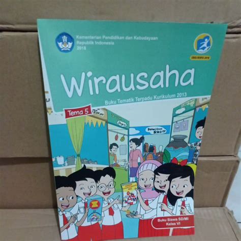 Jual Buku Paket Tema 5 Kelas 6 Sd Wirausaha Penerbit Kementrian