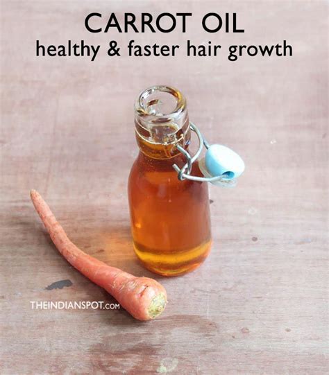 Carrot Hair Oil For Hair Growth