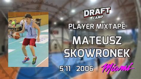 Mateusz Skowronek Draft Camp Player Mixtape 2021 YouTube