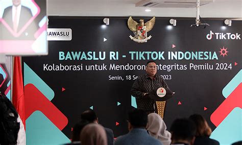 Caritau Bawaslu Ri Bangun Kerjasama Dengan Tiktok Indonesia