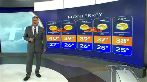 Pronóstico del tiempo para Monterrey 27 de junio de 2023 Telediario