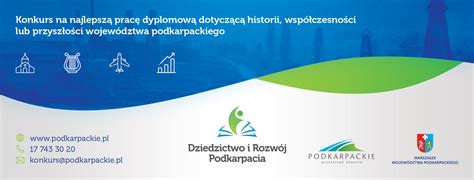 Konkurs prac dyplomowych Dziedzictwo i Rozwój Podkarpacia końcówka