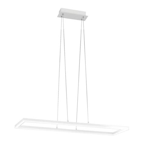 Lampadario Moderno Skyline LED Bianco In Alluminio L 92 Cm 5400 LM