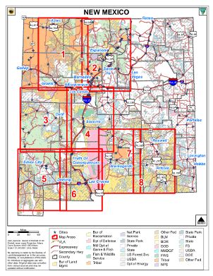 New Mexico BLM Public Lands Access Map – Public Lands Interpretive ...