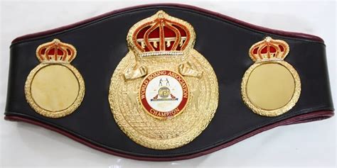 Ibrahim Sports : WBA championship belt