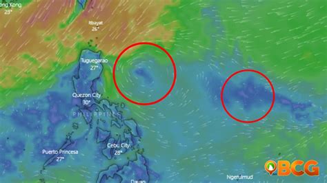 PAGASA LPA May Cause Rains Over Luzon BCG