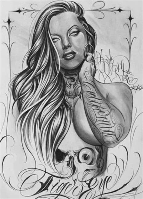 Pin By Ambrietta Laticia On Dark Chicano Art Tattoos Chicano Style