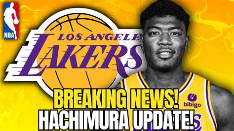 BREAKING NEWS THIS WAS NOT EXPECTED UPDATE FROM RUI HACHIMURA LOS