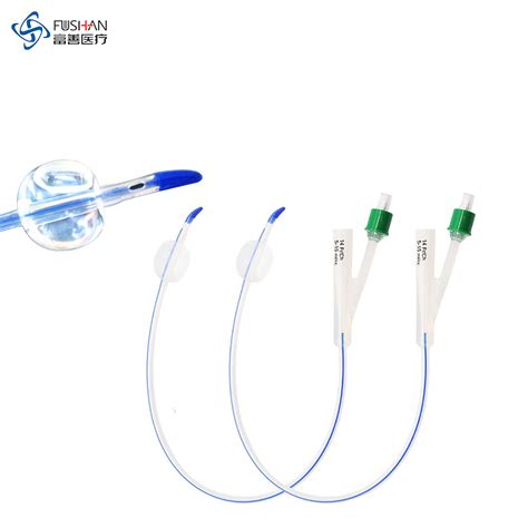 Fushan Medical Silicone Foley Catheter Tieman Foley Catheter With