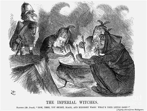 The Imperial Witches 1872 Artist By Print Collector