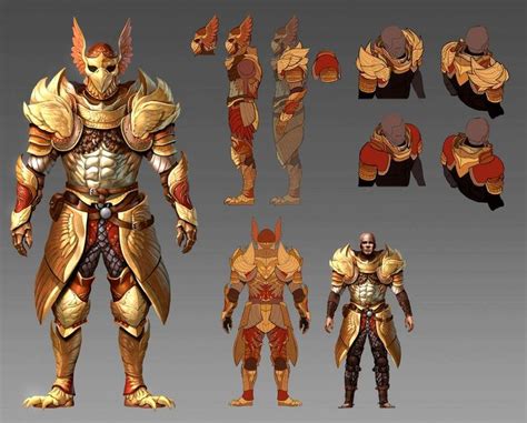 Path Of Exile Pheonix Armour Set Character Art Character Design