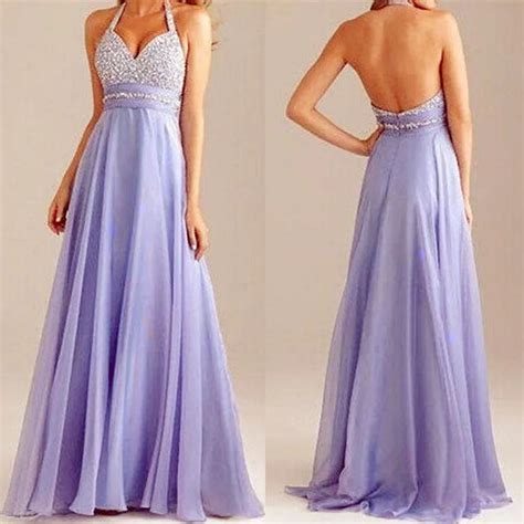 Beaded Pearls Backless Prom Gowns Crystal Sashes A Line Evening Gala